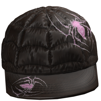 Spider Web Puffer Cap Roblox item