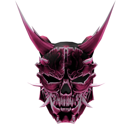 Pink Skull Mask Roblox item