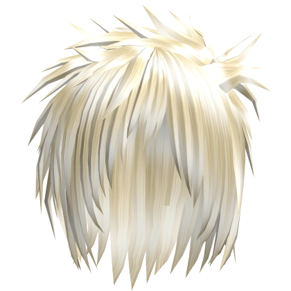 Beige Gyaruo J-rock Visual Kei Messy Hair 73.