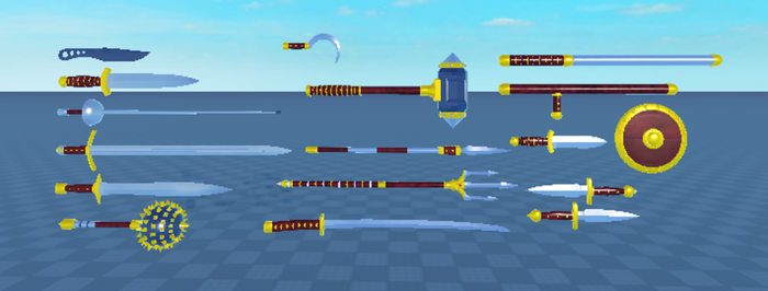 Melee Weapons Asset Pack preview 2