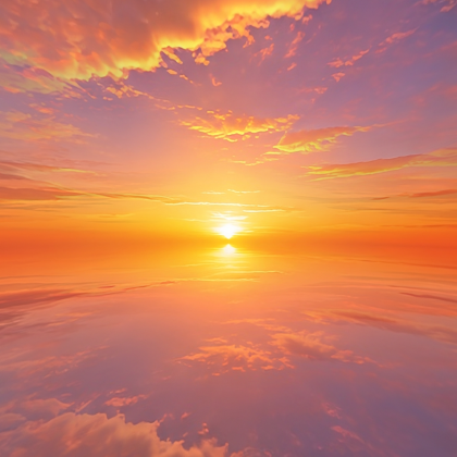 Sky Senja by Ishak
