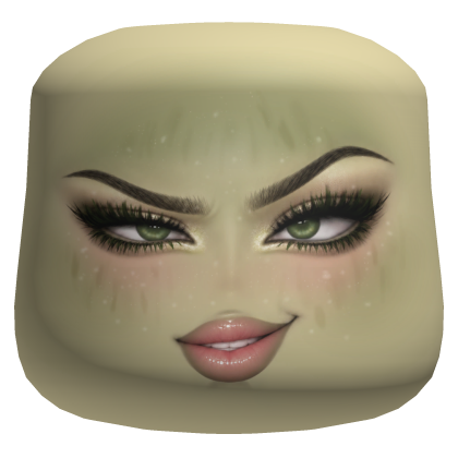 Sour Apple Evil Baddie Makeup
