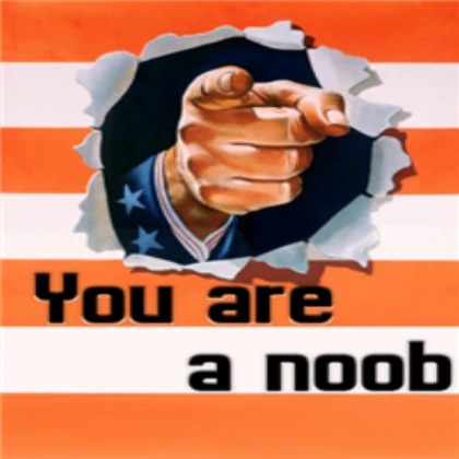 YOU ARE A NOOB!