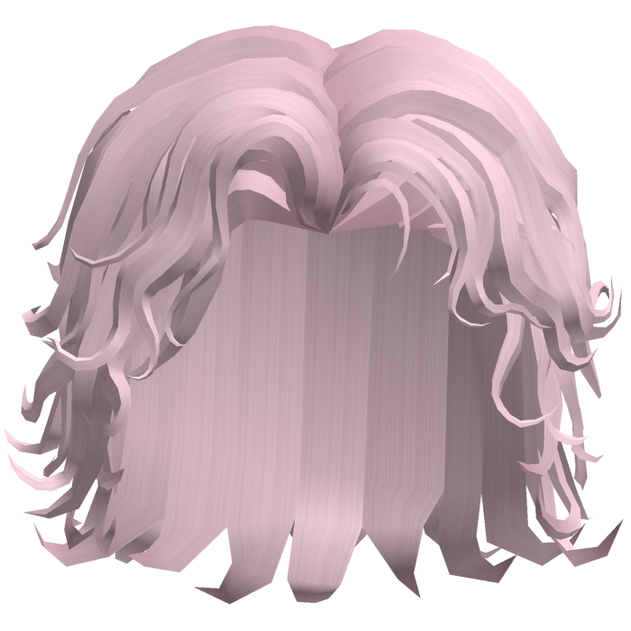 Wavey Light Pink Surfer Male Curly Hair