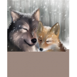 wolfs fox and animals