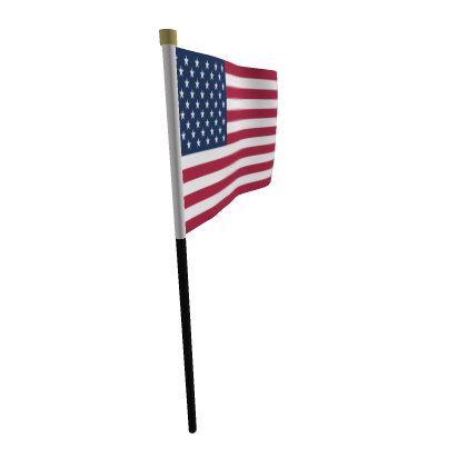 4x6 United States Stick Flag