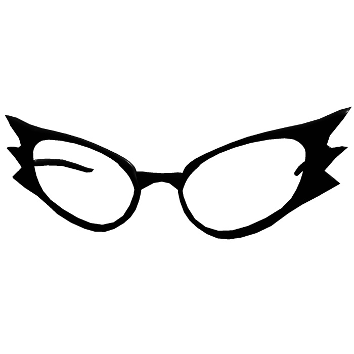 Black Bat Glasses