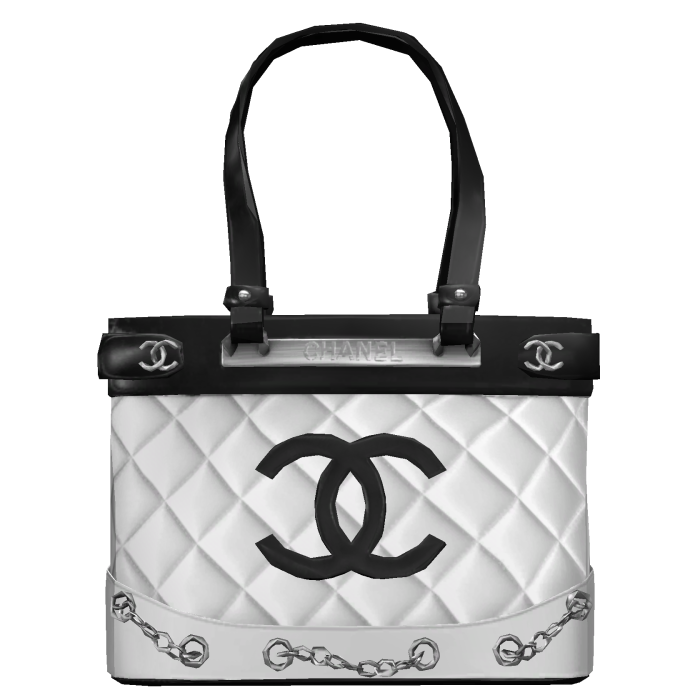 black and white cc bag Cambon leather handbag