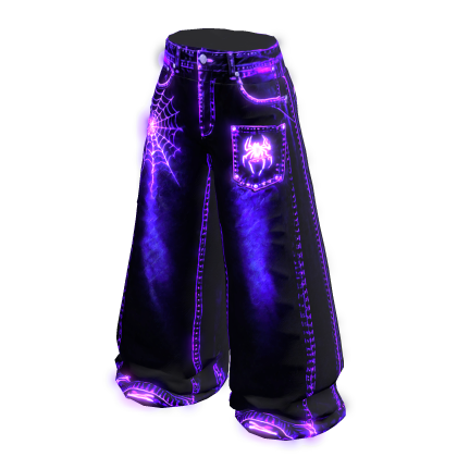 Violet Web Pants