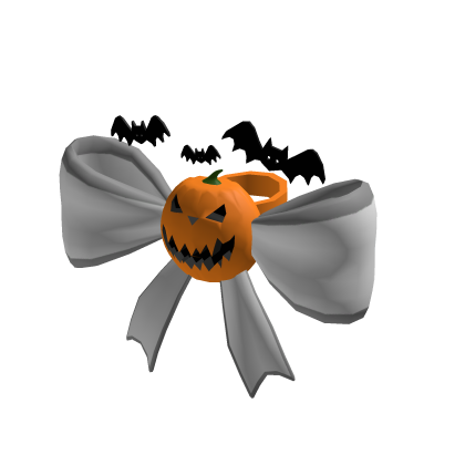 Spectral pumpkin bow (for korblox) thumbnail