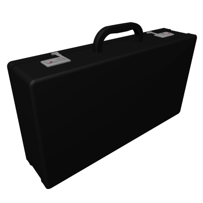 Black Leather Briefcase PBR