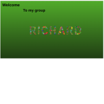 Richard Group and roblox fan