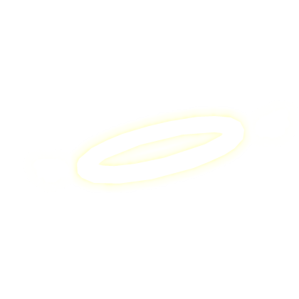 𐔌♡ : glowing kawaii angel wings halo