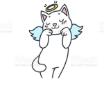 Cat angel