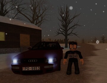 Classic Audi Driving
