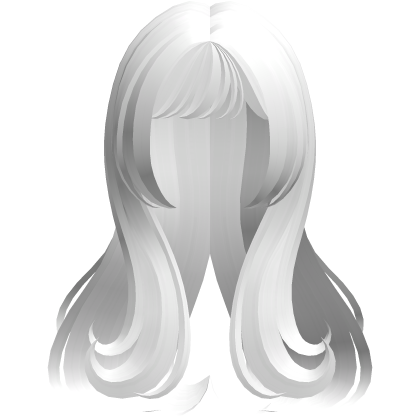 🐾 princess heart shape doll swirl hair white