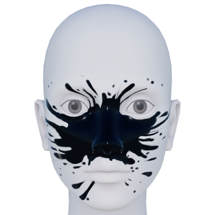 Black Paint Face
