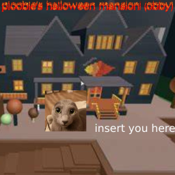 ploobie's halloween mansion! obby