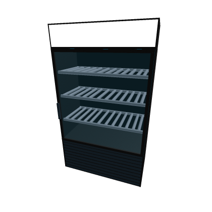 🛒 Market Fridge Grocery Store Cooler Soda Food