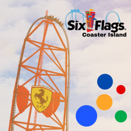 Six Flags Coaster Island icon