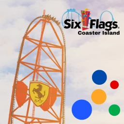 Six Flags Coaster Island icon