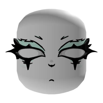 Annoyed Face W/ Huge Lashes Roblox item