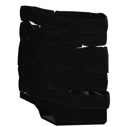 [L] R6 Worn Arm Bandages & Glove (Black)
