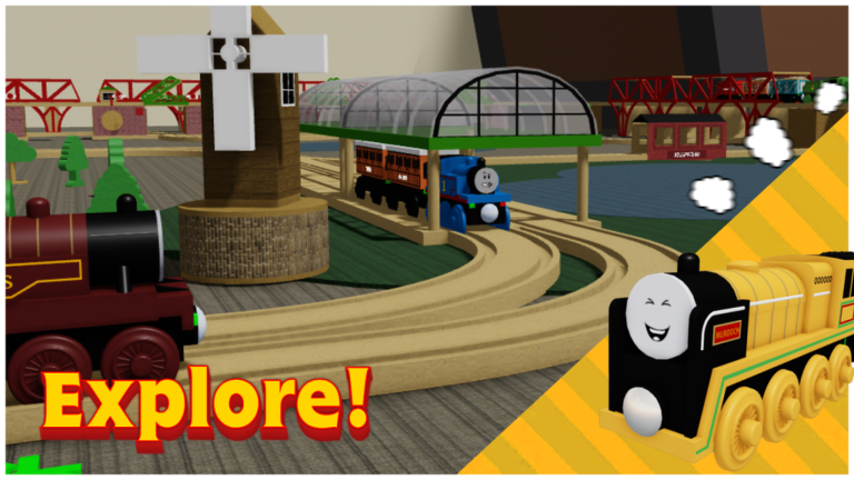 Blue Train Wooden Railway World screenshot 2