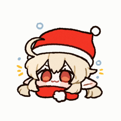 Bomb girl Genshin impact icon christmas Roblox decal