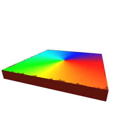 rainbow lava
