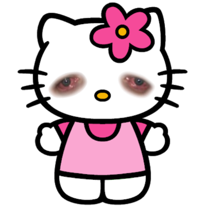 Hello kitty sad Roblox decal