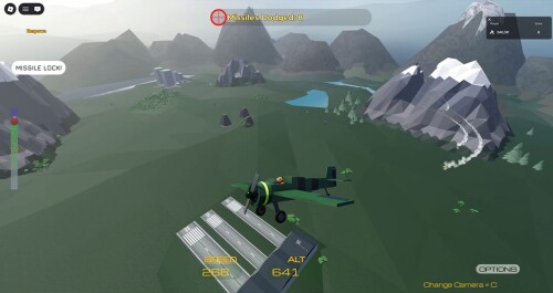 Missile Dodge Simulator ✈️ [Airplane Survival]