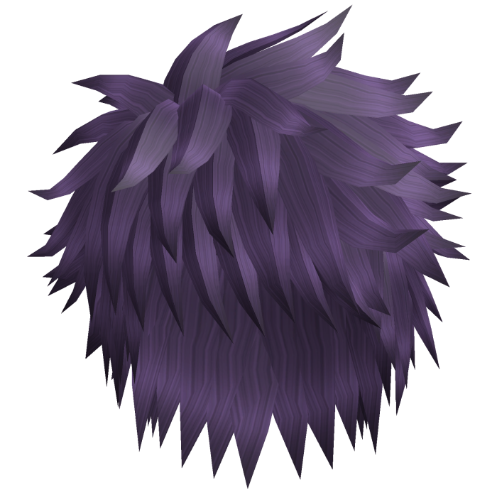 Vkei Spiky Messy Hair (Purple)
