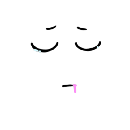 Danganronpa death face 1 Roblox decal