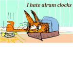 i hate alram clocks