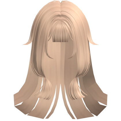 Soft Anime Straight Hime Hair (Blonde)