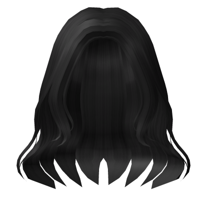 Soft Girl Hair In Black Roblox item