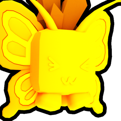 Gold Underground Butterfly