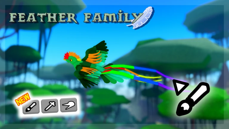 Feather Family [Precise Coloring]