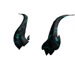 Korblox Sparkle Obsidian Horns