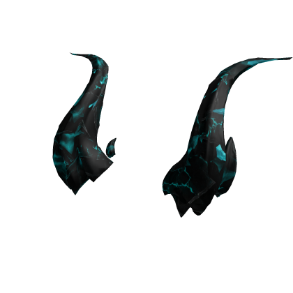 Korblox Sparkle Obsidian Horns