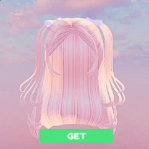 Glass Bridge Obby Girls Hair Cute Amazing Cool official Roblox game thumbnail