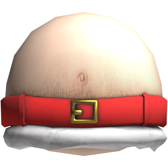 Hairy Santa Belly