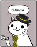 Party Time Cat Fans :3