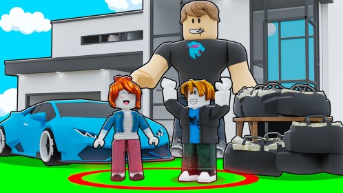 Team MrBeast Challenge Obby [TEAMWORK OBBY]