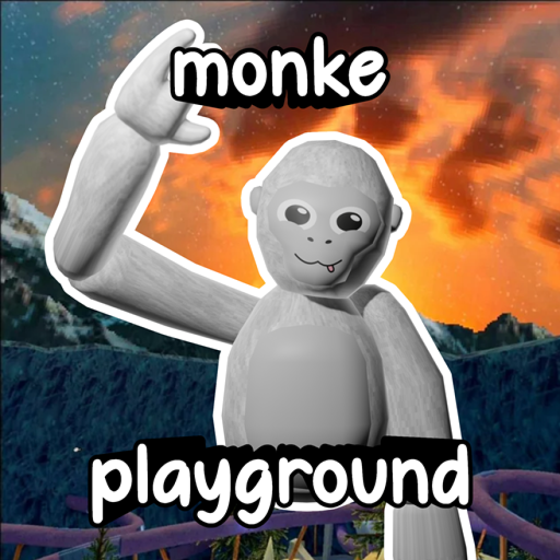 monke playground 🍌 official Roblox game thumbnail