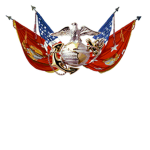 {USMC} the United States Marines Color Guard
