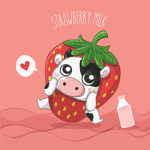 the Strawberry cows<3