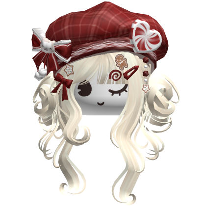 ♡ Christmas Swirly Wispy Buns (Beige)
