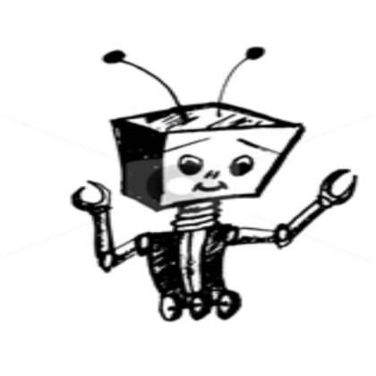 Cartoon Robot Roblox decal